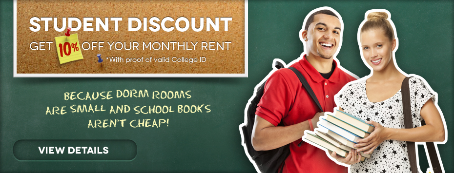 Rock Castle Storage Student Discount